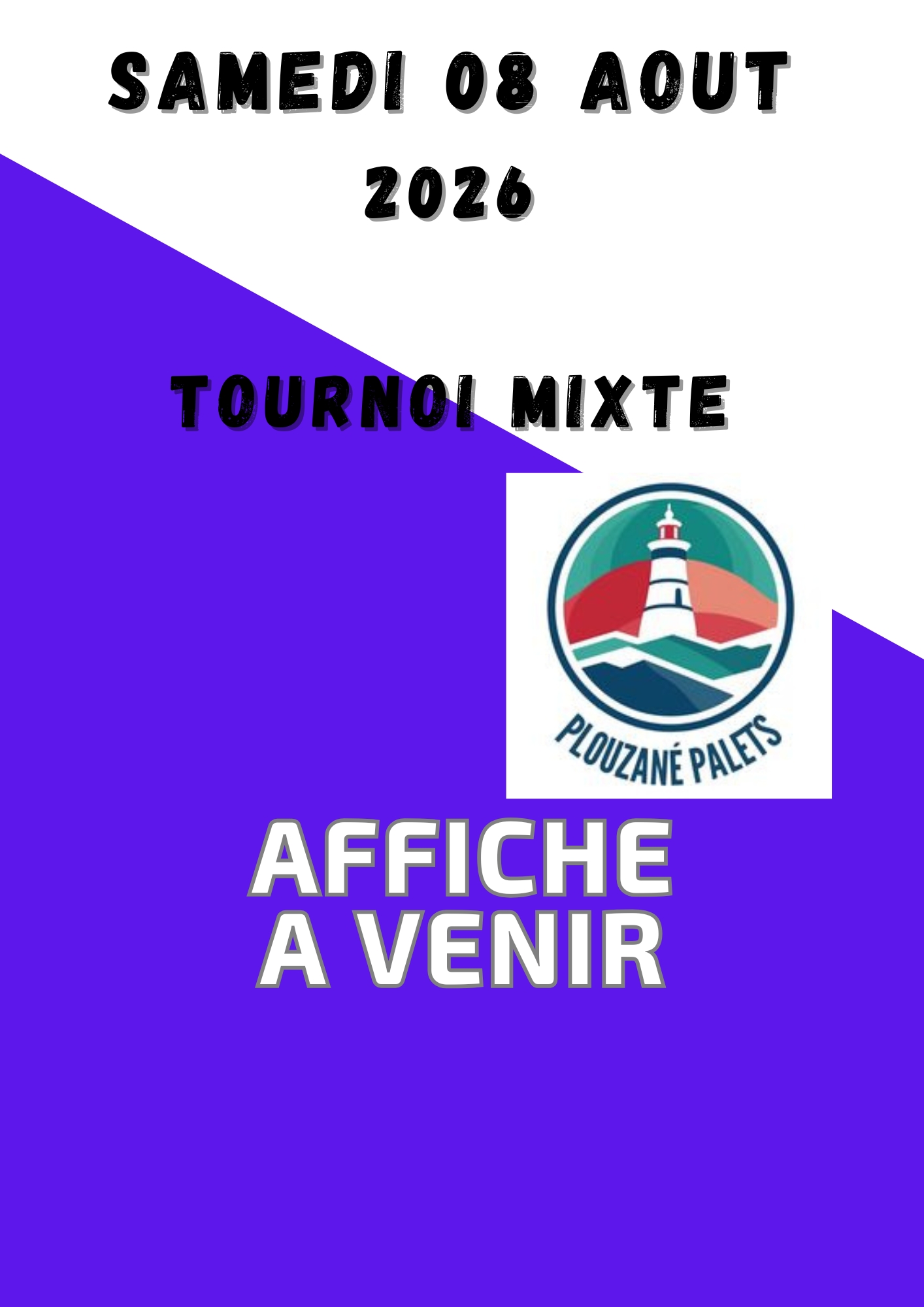 Tournoi MIXTE _ PLOUZANE PALET